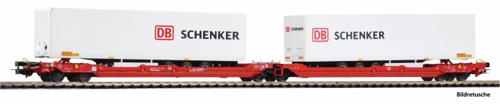 PIKO 24626 - H0 - Taschenwagen T3000e Schenker, DB AG, Ep. VI